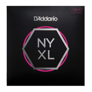 【ゆうパケット・送料無料】D'Addario ダダリオ エレキギター弦 NYXL SuperLight .009-.042 NYXL0942