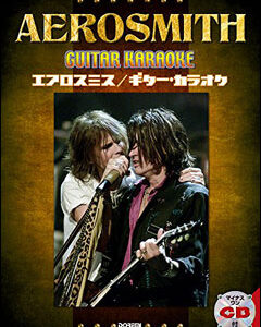【ゆうパケット・送料無料】【楽譜／教則本・DVD・VHS／DS・PCソフト/音楽CD・DVD】エアロスミス／ギター・カラオケ（マイナス・ワンCD付）