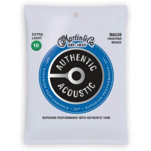 MARTIN アコースティックギター弦 AUTHENTIC ACOUSTIC Superior Performance MA530 Extra Light .010-.047