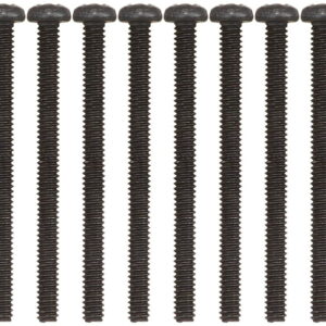 【SCUD】【スクリュー】<br />ハムバッカーピックアップ用ビス W-HPB インチサイズ、8P(ブラック)