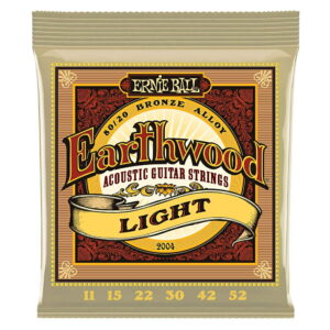 ERNIE BALL アコースティックギター弦 ブロンズ ライト (11-52) 2004 Earthwood 80/20 Bronze Light