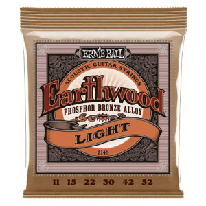 ERNIE BALL アコースティックギター弦 フォスファーブロンズ ライト (11-52) 2148 Earthwood Acoustic Phosphor Bronze Light