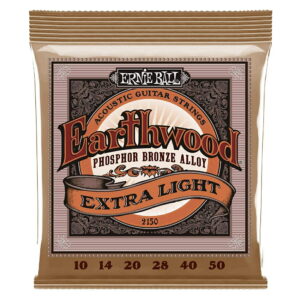 ERNIE BALL アコースティックギター弦 フォスファーブロンズ エクストラライト (10-50) 2150 Earthwood Acoustic