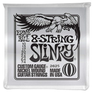 *【ERNIE BALL（アーニーボール） エレキギター弦】<br />ギター弦 8弦 (10-74) 2625 8-String Slinky