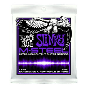 *【ERNIE BALL(アーニーボール) エレキギター弦】<br />2920 ギター弦 (11-48) M-STEEL POWER SLINKY マルエージング・スティール・パワー・スリンキー