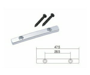 【メール便・送料無料】【ギターパーツ】【テンションバー】 <br />【GOTOH】エレキギター用テンションバー TB47.5 クローム