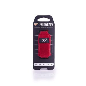 【メール便・送料無料】Gruv Gear グルーブギア FretWraps HD "Fire" 1-Pack (Red, Small) フレットラップス