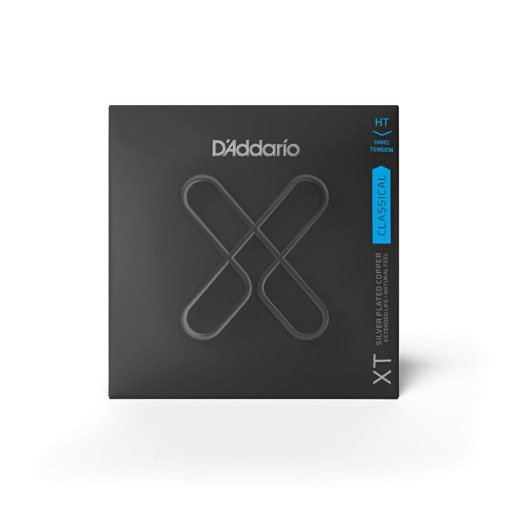 【ゆうパケット・送料無料】D'Addario ダダリオ クラシックギター弦 XT コーティング弦 Composite Hard Tension XTC46