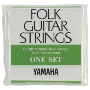【メール便・送料無料】【YAMAHA】【フォークギター弦】<br />フォークギター用セット弦　FS510