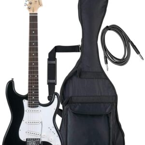 Photogenic フォトジェニック エレキギター ストラトキャスタータイプ ST-180/BK ブラック