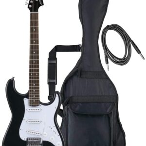Photogenic フォトジェニック エレキギター ストラトキャスタータイプST-180/HBK マッチングヘッドブラック