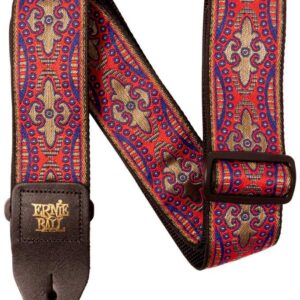 【メール便・送料無料】*【ERNIEBALL(アーニーボール)】【ストラップ】<br />4674 Kashimir Sunset Jacquard Strap ギターストラップ