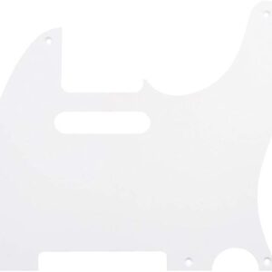 【SCUD】【ピックガード】<br />TLタイプピックガード TC-W1P TLタイプ ホワイト１P(5穴)