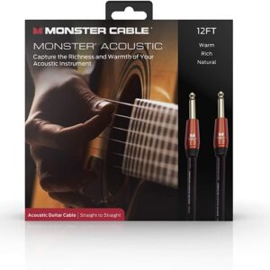 MONSTER CABLE Acoustic M ACST2-12 12ft S-S シールドケーブル