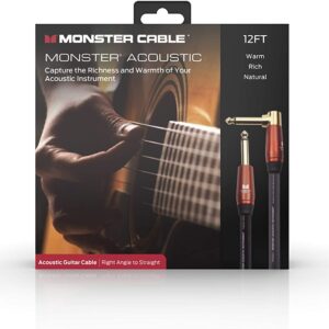 MONSTER CABLE Acoustic M ACST2-12A 12ft S-L シールドケーブル(600557)