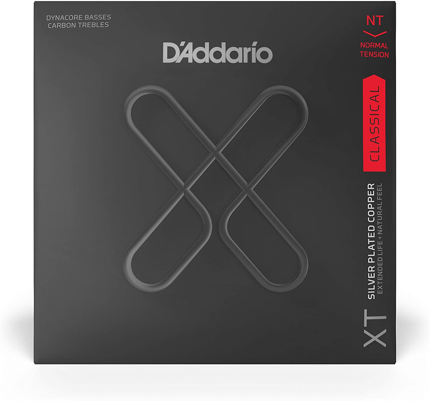 【ゆうパケット・送料無料】D'Addario ダダリオ クラシックギター弦 XT コーティング弦 Dynacore/Carbon Normal Tension XTC45FF