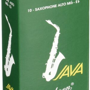 【パッケージを折りたたんでメール便発送】【Vandoren（バンドレン）リード】アルトサックス（Ａ・Ｓａｘ）　ジャバ(JAVA) 硬さ:2-1/2 (10枚入)（SR2625)