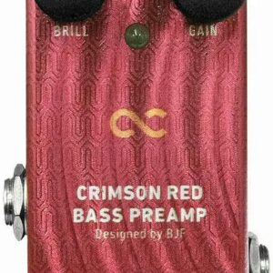 【送料無料】【One Control(ワンコントロール)】【ベース用プリアンプ】  Crimson Red Bass Preamp