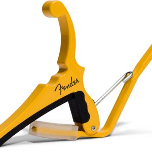 【メール便】【Kyser】【カポタスト】 KGEFBBA Fender Classic Color Quick-Change Electric Capo Butterscotch Blonde ギター用カポタスト