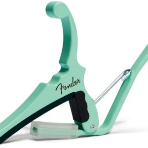 【ゆうパケット】【Kyser】【カポタスト】 KGEFSGA Fender Classic Color Quick-Change Electric Capo Surf Green ギター用カポタスト