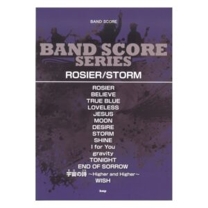 【ゆうパケット発送・送料無料】【バンドスコア】LUNA SEA　　ROSIER／STORM