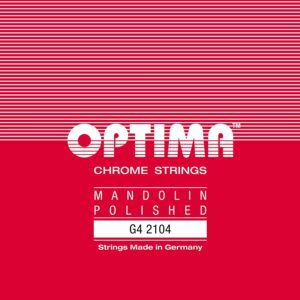 【オプティマ(OPTIMA)マンドリン弦 】レッド4G(2本入) No.2104G