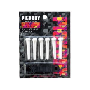 【PICK BOY】アコースティックギター用ブリッジピン  BP-50Ｗ
