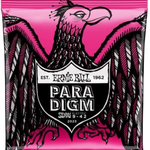 【ゆうパケット・送料無料】*【ERNIE BALL（アーニーボール）　エレキギター弦】 <br />2023 Paradigm Super Slinky 9-42
