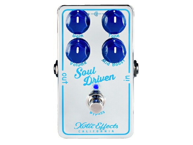 【送料無料】【Xotic(エキゾチック)エフェクター】エフェクター ブースター/オーバードライブ Soul Driven