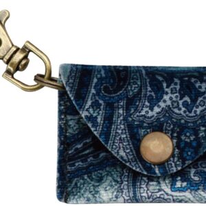【ゆうパケット・送料無料】RightOn! STRAPS (ライトオン ストラップス) PICK CASE ピックケース KEYCHAIN PICK POUCH PAISLEY BLUE