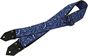 【メール便・送料無料】【 スパイスノート】 ギターストラップ Printing Fablic Series Paisley