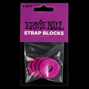 【ERNIEBALL(アーニーボール)】ErnieBall-StrapBlock4P-PURPLE