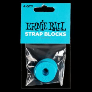 【ERNIEBALL(アーニーボール)】ErnieBall-StrapBlock4P-BLUE #5619