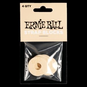 【ERNIEBALL(アーニーボール)】ErnieBall-StrapBlock4P-CREAM #5624