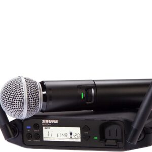 *【SHURE（シュア）　マイク】【ワイヤレスマイク】GLX-D24+/SM58ボーカル・ワイヤレスシステム  (GLXD24+Ｊ/ＳＭ58-Ｚ2)