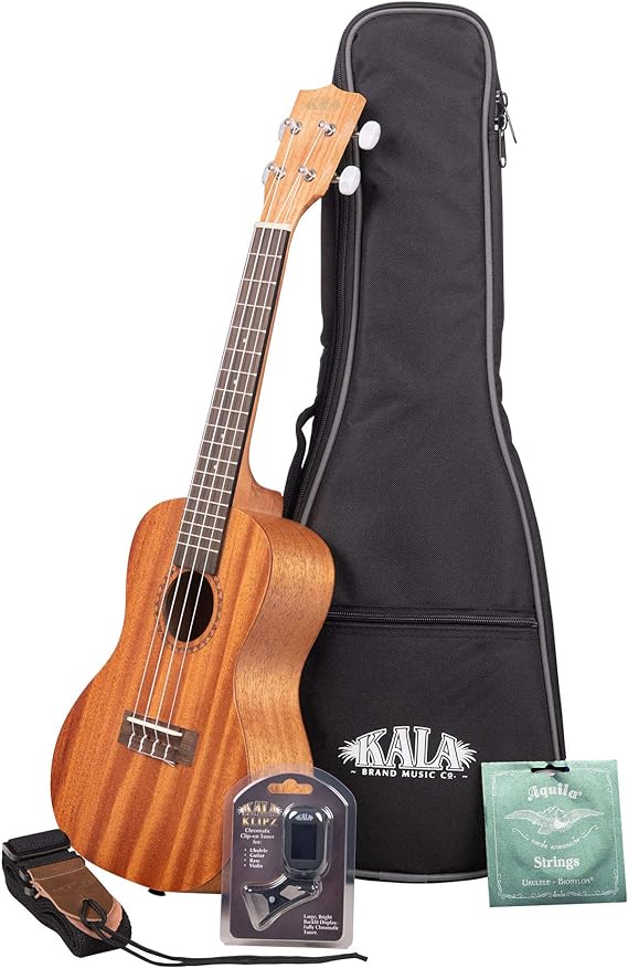 【KALA カラ】 ウクレレセット KA-15 Series Bundle Pack マホガニーボディ コンサート KA-15C-BNDL-2006 - 画像 (2)