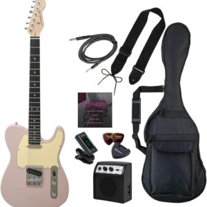 PhotoGenic エレキギター 初心者入門 ライトセット TLタイプ TL-180/FSP フェイデッドシェルピンク