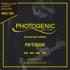 *【Photogenic（フォトジェニック） ベース弦】<br />PB-1000M　ミディアムスケール　レギュラーゲージ<br />