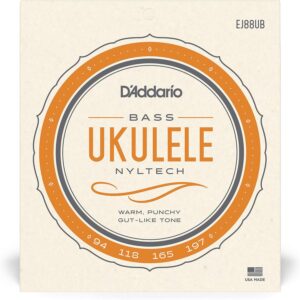 【ゆうパケット・送料無料】【D'Addario (ダダリオ)】【ウクレレ弦】 Nyltech Ukulele Bass EJ88UB