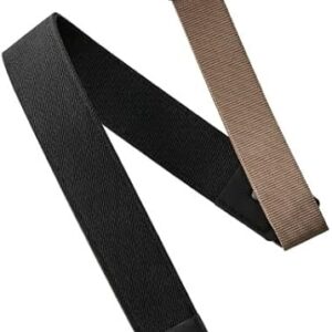 basiner ベイシナー ギターストラップ DURA STRAP VITALGRIP（DURA STRAP VG）Black/Khaki