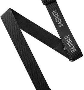 basiner ベイシナー ギターストラップ SENSE STRAP 2WAYGRIP  Black/Monogram