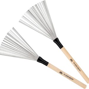 【送料無料】MEINL Stick & Brush マイネル ブラシ 5A FIXED WIRE BRUSH ウッドグリップ SB310 (339 x 14.3mm)