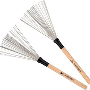 【送料無料】MEINL Stick & Brush マイネル ブラシ 5B FIXED WIRE BRUSH ウッドグリップ SB311 (339 x 15.4mm)