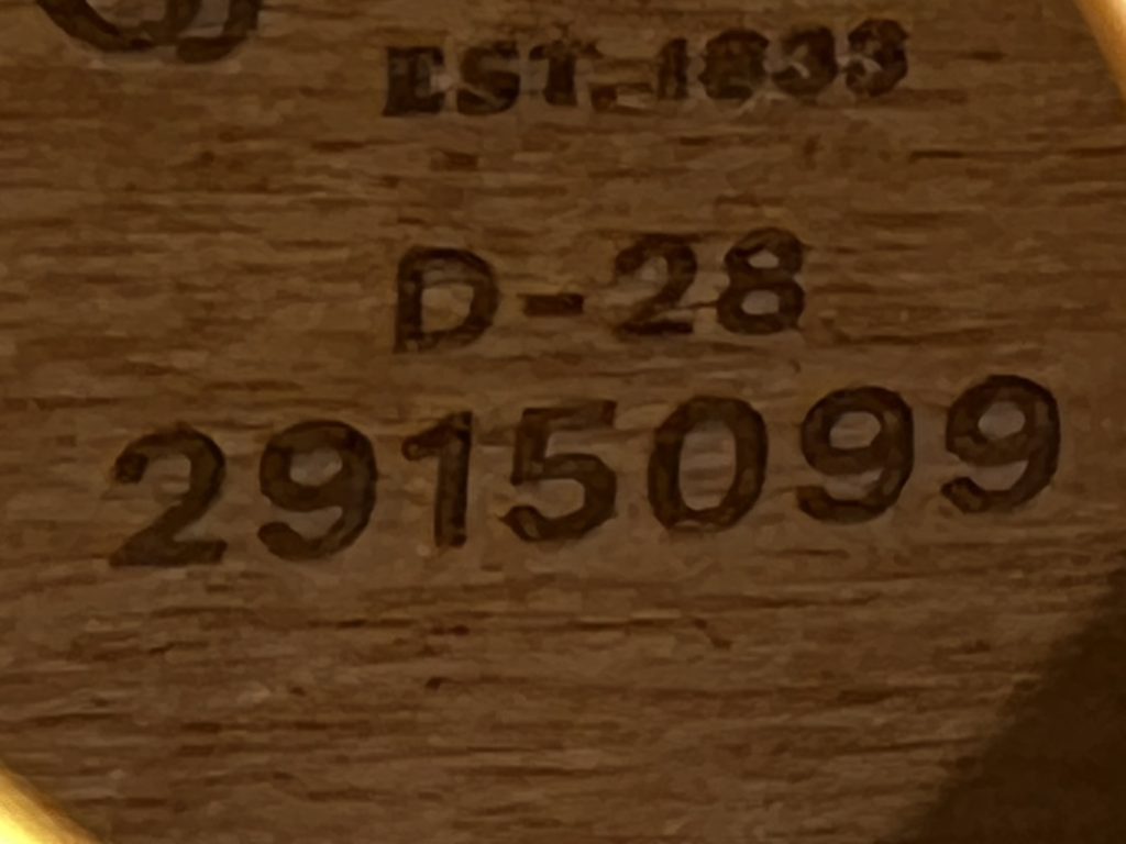 【Martin】【アコースティックギター】2025年製モデル アコースティックギター Standard Series D-28 Natural - 画像 (5)
