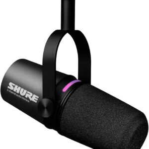 SHURE シュア MV7i ダイナミックマイクロホン & オーディオインターフェース ブラック MV7I-J