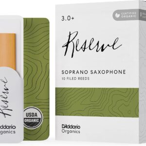 【パッケージを折りたたんでメール便】【D'Addario WoodWinds】【ソプラノサックス用リード】RESERVE ODIR10305 [硬さ:3.0+] 10枚入り