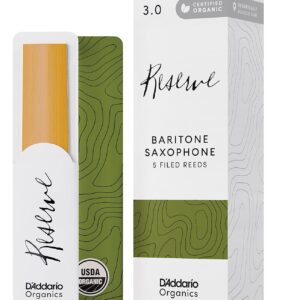 【パッケージを折りたたんでメール便】【D'Addario WoodWinds】【バリトンサックス用リード】RESERVE ODLR0530 [硬さ:3.0] 5枚入り