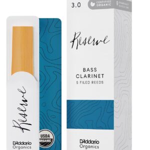 【パッケージを折りたたんでメール便】【D'Addario WoodWinds】【バスクラリネット用リード】 RESERVE ODER0530 [硬さ:3.0] 5枚入り