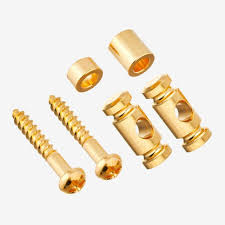 【メール便・送料無料】【パーツ】【GOTOH】　エレキギター用ストリングリテイナー　RG15&30　俵型　ゴールド