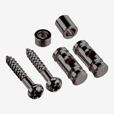 【メール便・送料無料】【パーツ】【GOTOH】　エレキギター用ストリングリテイナー　RG15&30　俵型　コスモブラック